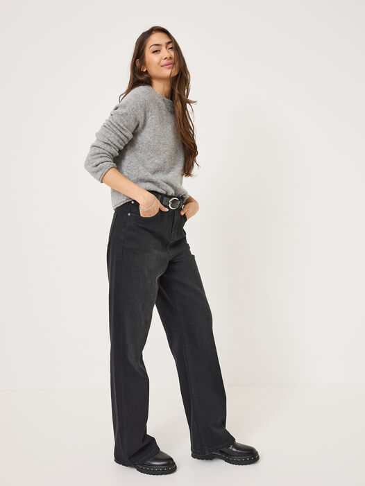 Jeans, Wash Black Denim, hi-res