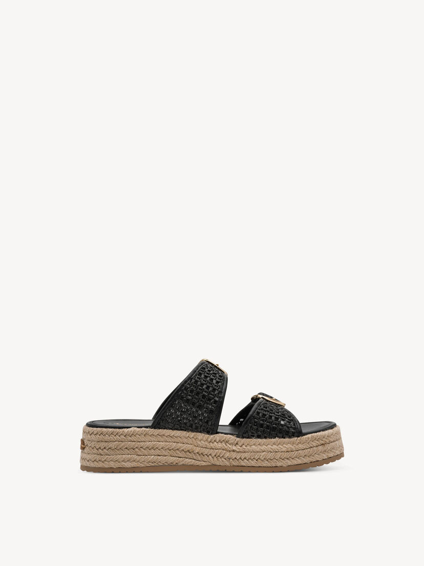 Slipper, BLACK, hi-res