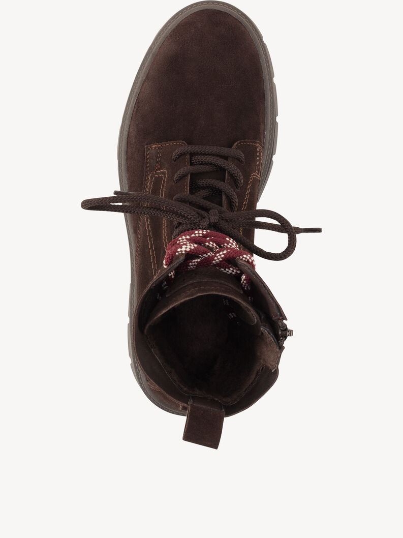 Leather Bootie - brown, MOCCA, hi-res