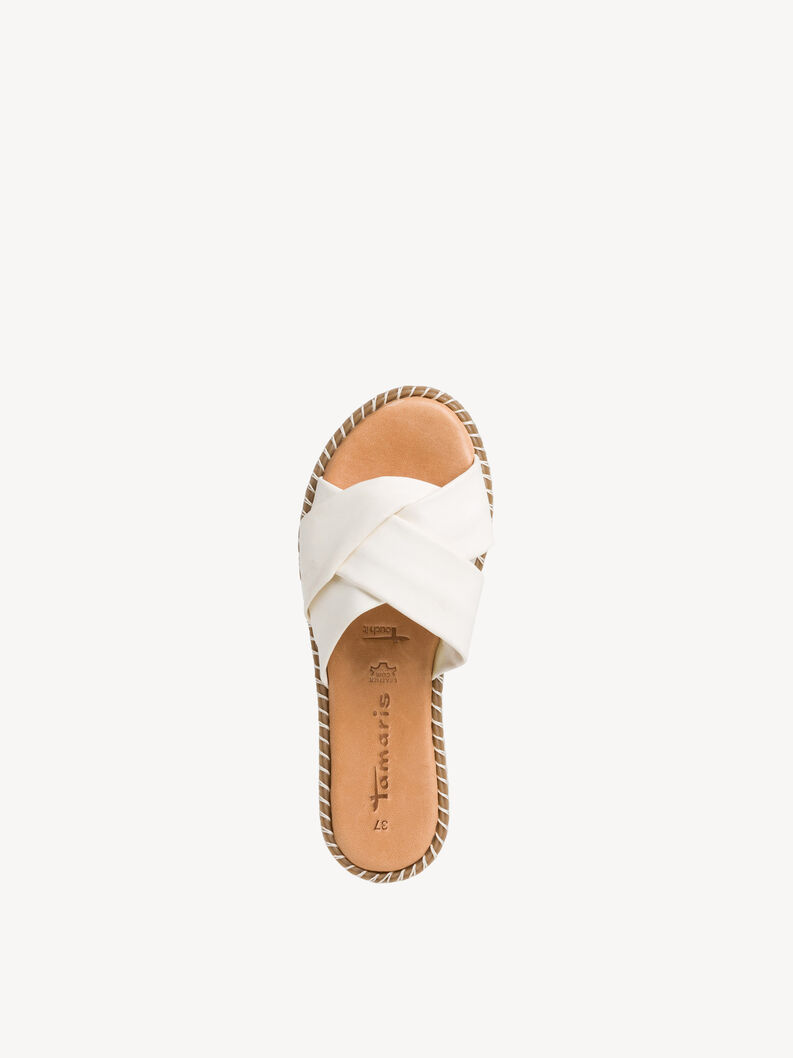 Ciabatte - bianco, WHITE, hi-res