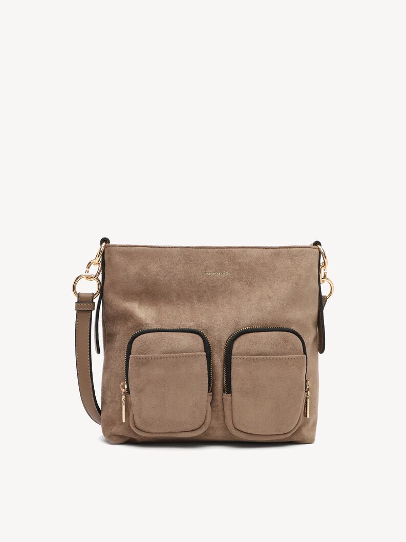 Umh&auml;ngetasche - beige, darktaupe, hi-res