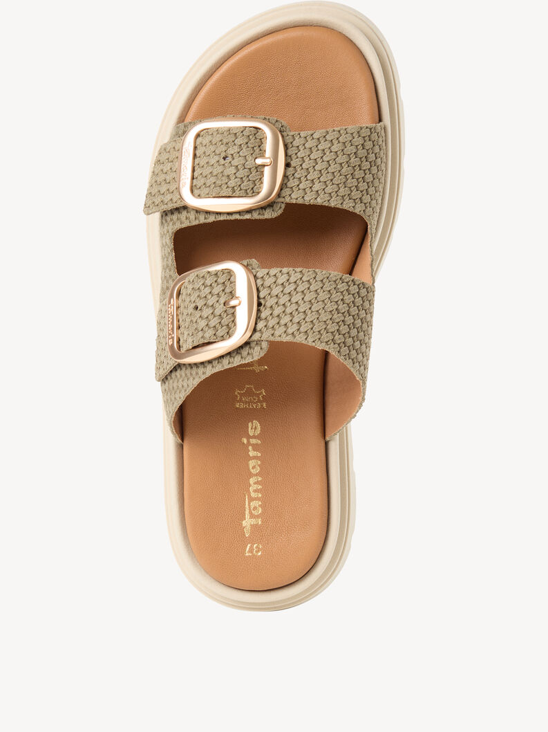 Mule, OLIVE STRUCT., hi-res
