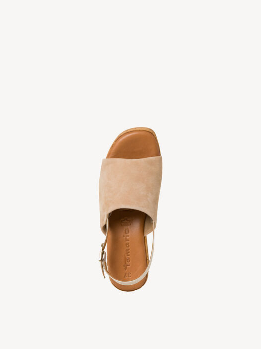 Sandaaltje, beige, hi-res