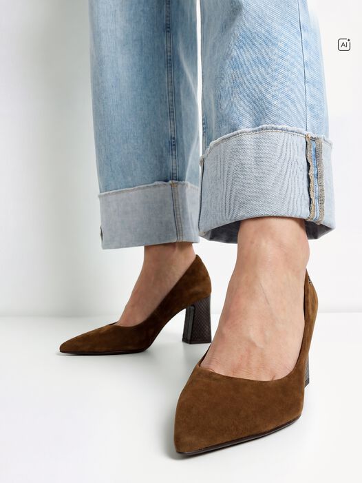 Pumps, COGNAC COMB, hi-res