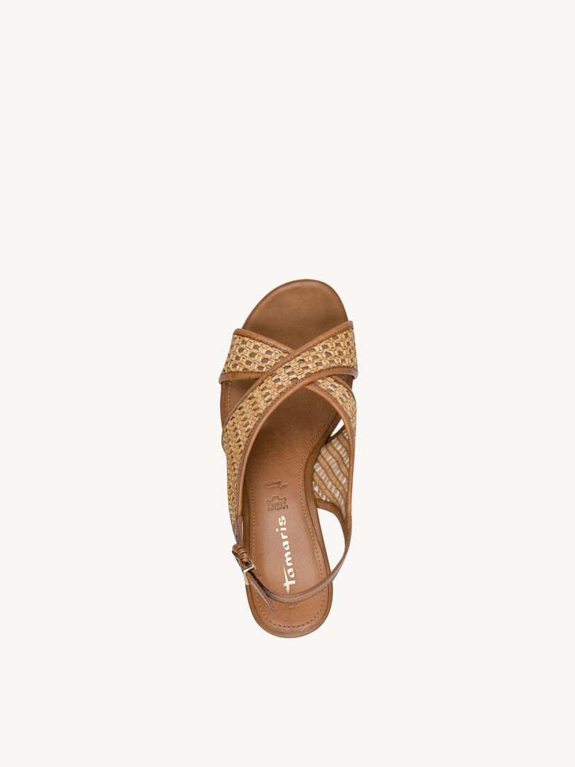 Sandaaltje - bruin, COGNAC COMB, hi-res