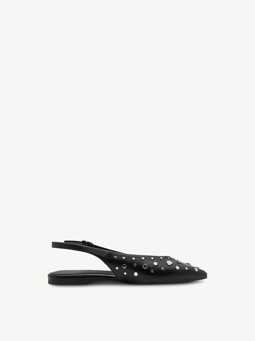 Slingpumps - zwart, BLACK, hi-res