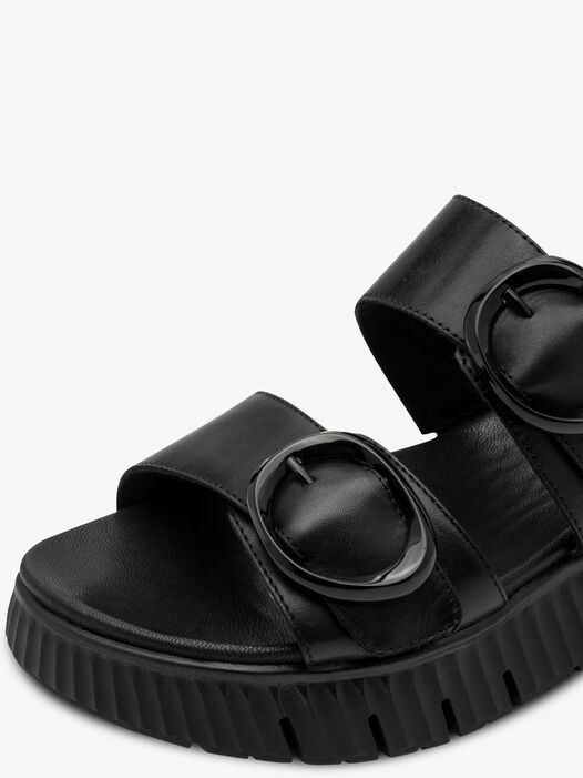 Slipper, BLACK, hi-res