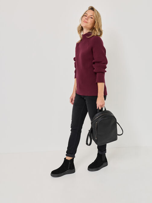 Bootie, BLACK, hi-res