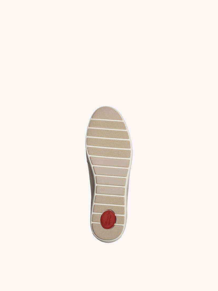 Leren Mocassin - beige, beige, hi-res