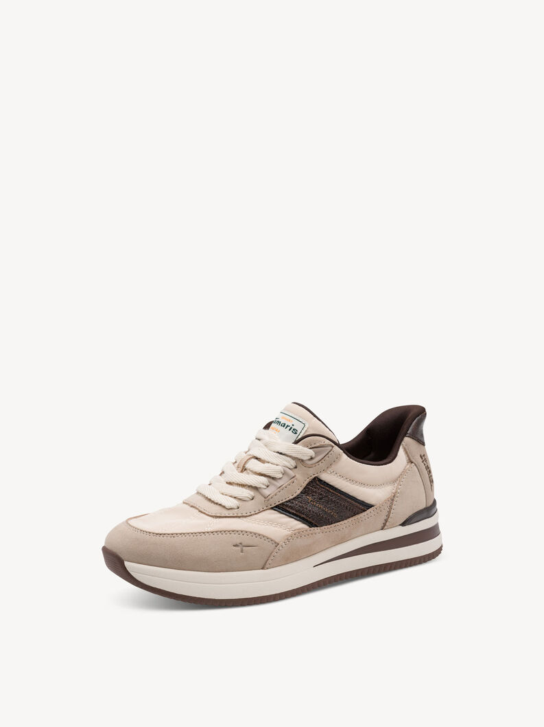 Sneaker - bruin, BEIGE COMB, hi-res