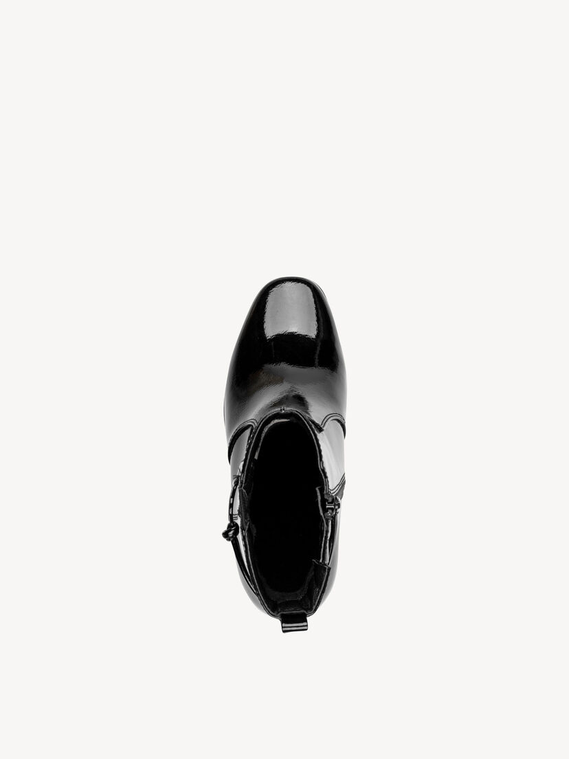 Enkellaarsje, BLACK PATENT, hi-res