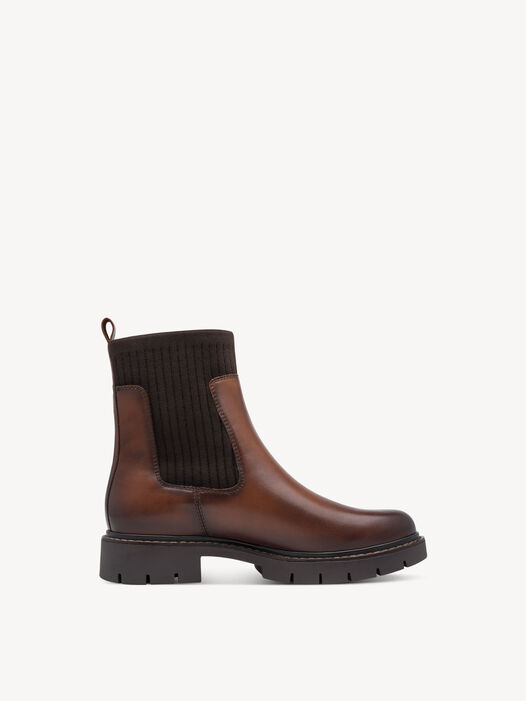 Chelseaboot, cognac, hi-res
