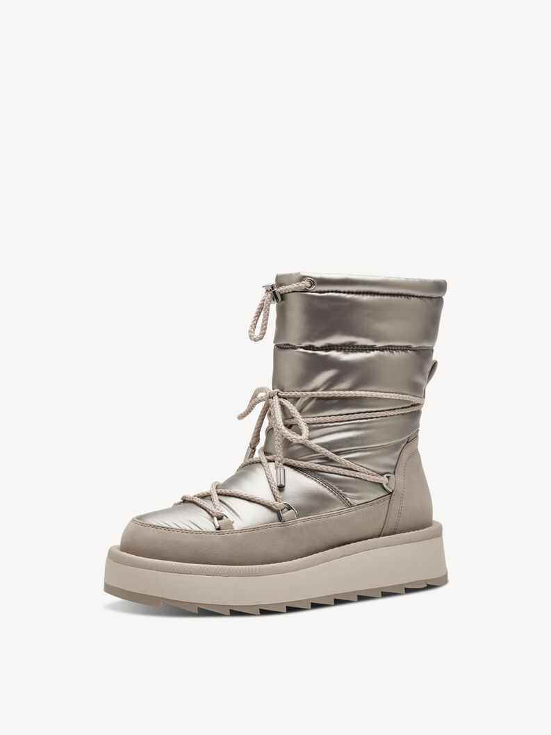 Stiefelette - metallic Warmfutter, CHAMPAGNE, hi-res