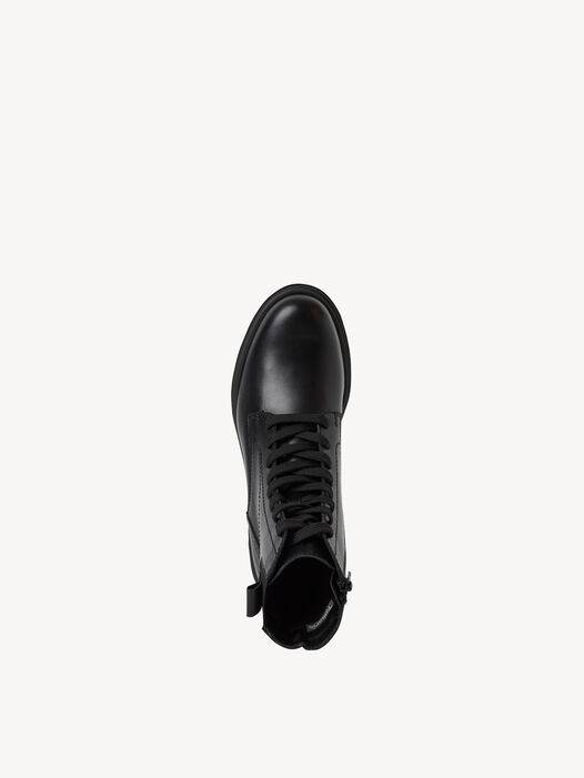 Enkellaarsje, BLACK LEATHER, hi-res