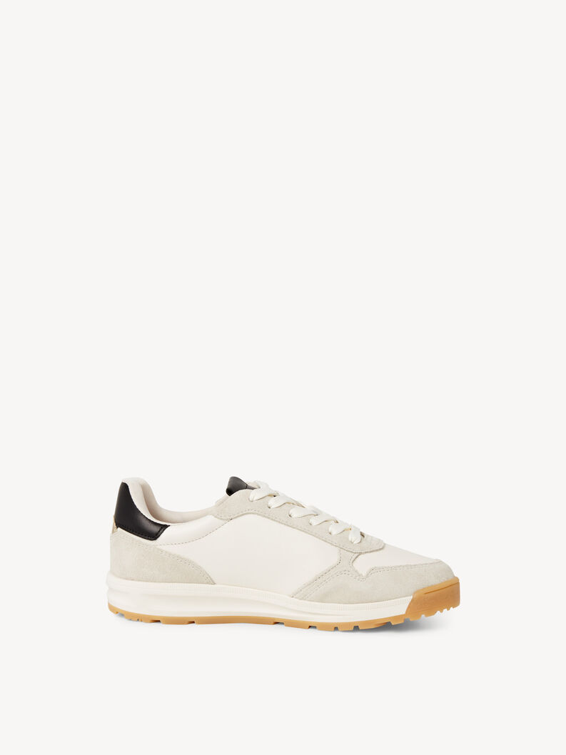 Basket en cuir - beige, IVORY COMB, hi-res