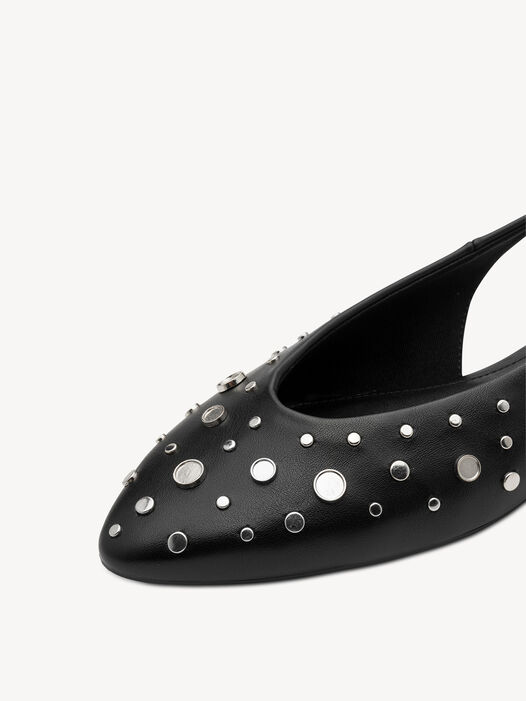 Slingpumps, BLACK, hi-res