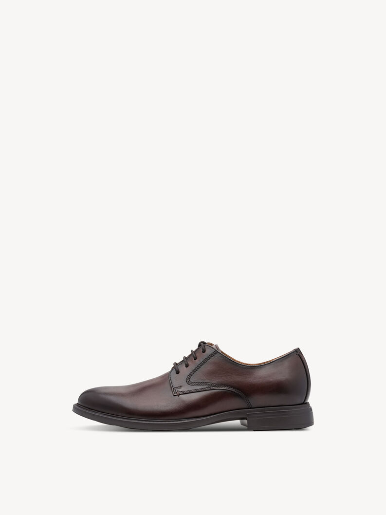Lederhalbschuh - braun, MOCCA, hi-res