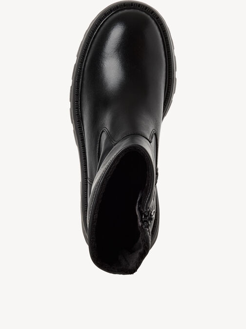 Bottine, BLACK LEATHER, hi-res