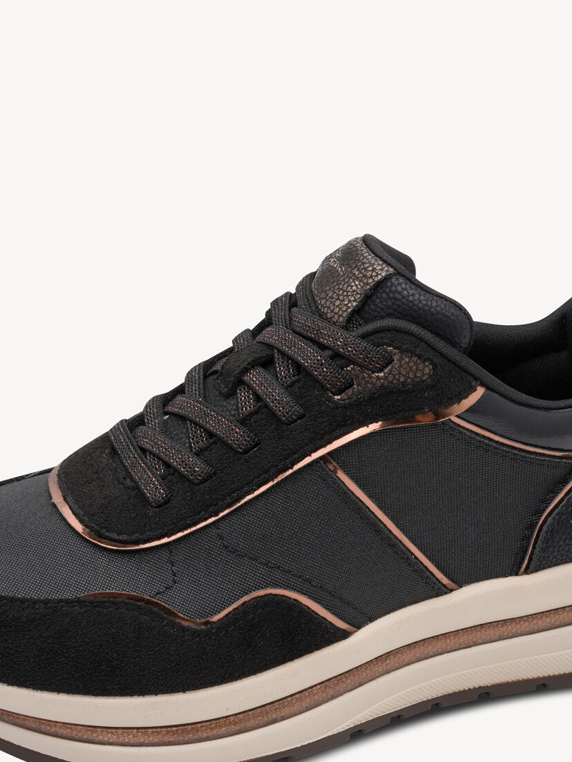 Sneaker - zwart, BLACK COMB, hi-res
