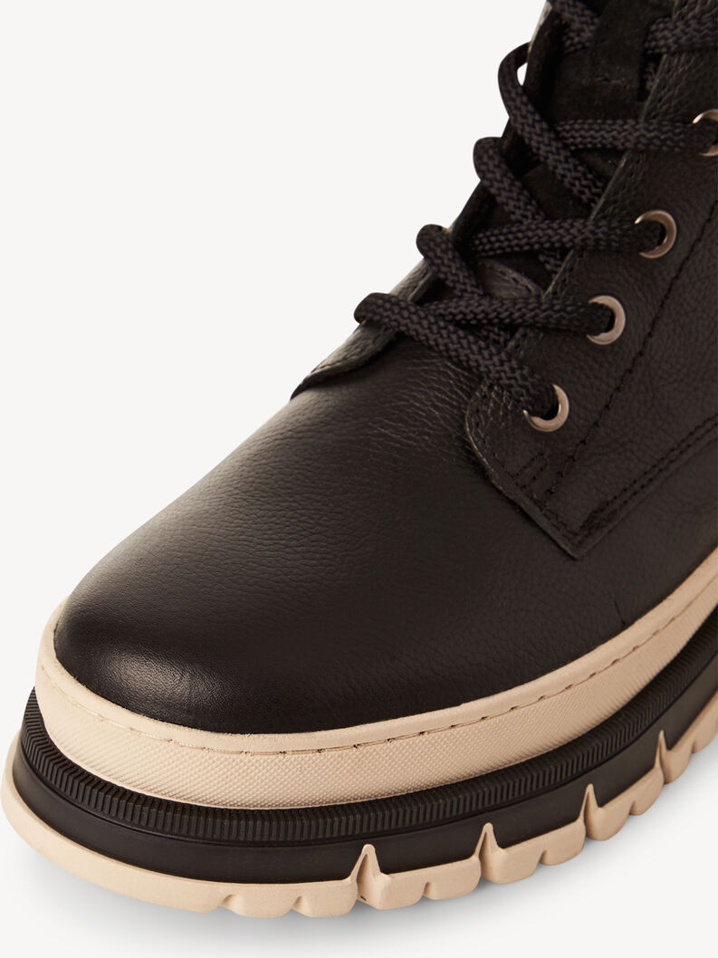 Stiefelette, BLACK LEATHER, hi-res