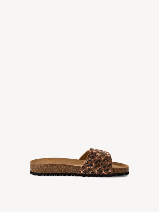 Slipper, COGNAC/LEOPARD, hi-res