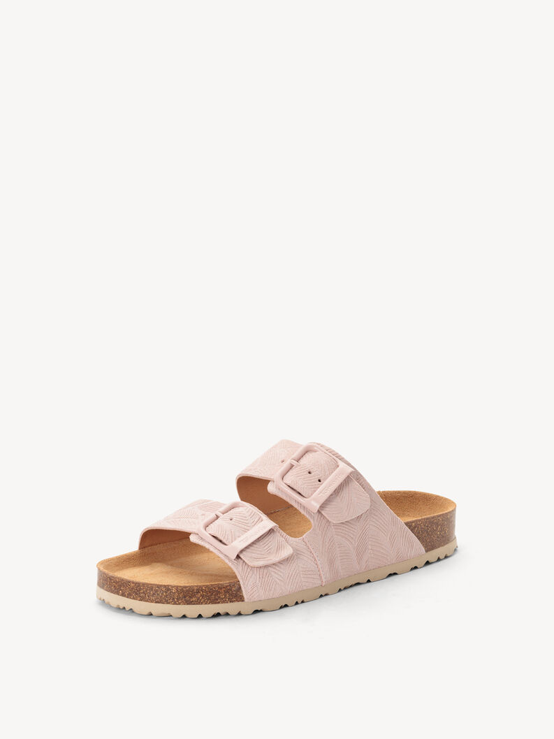 Leather Mule - rose, LIGHT ROSE, hi-res