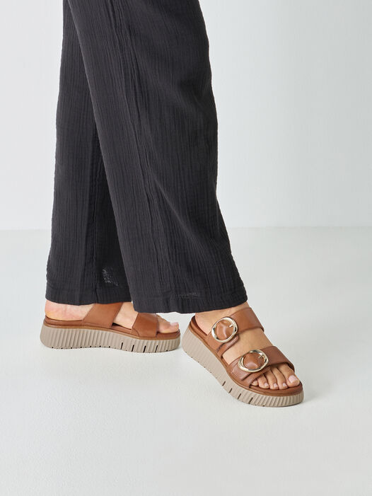 Slipper, cognac, hi-res