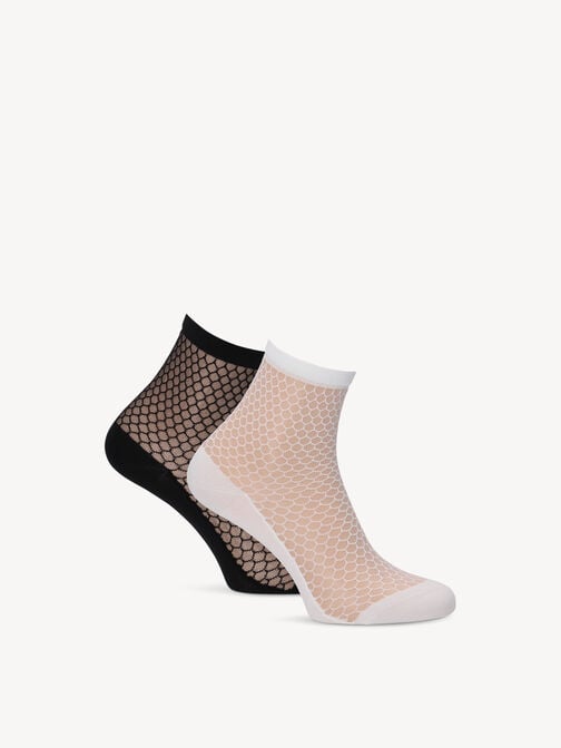 Socks 2-pack, white/black, hi-res