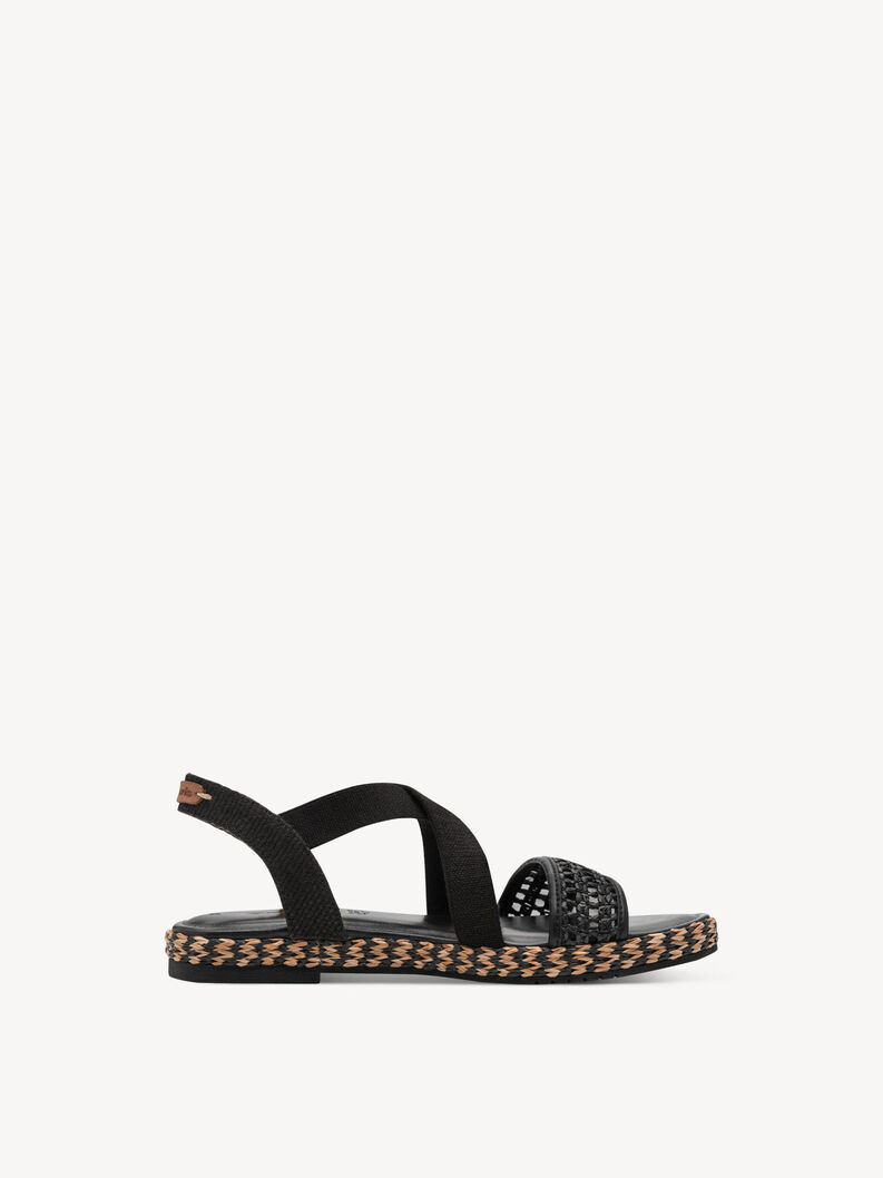 Sandale - schwarz, BLACK, hi-res