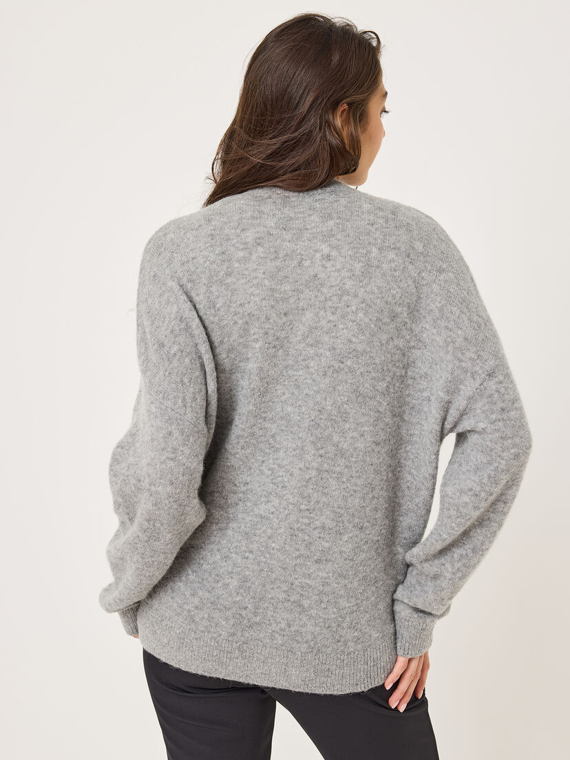 Vest - grijs, Medium Grey Melange, hi-res