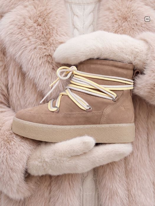 Enkellaarsje, beige, hi-res