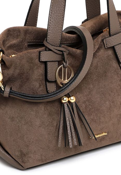 Shopper, taupe, hi-res