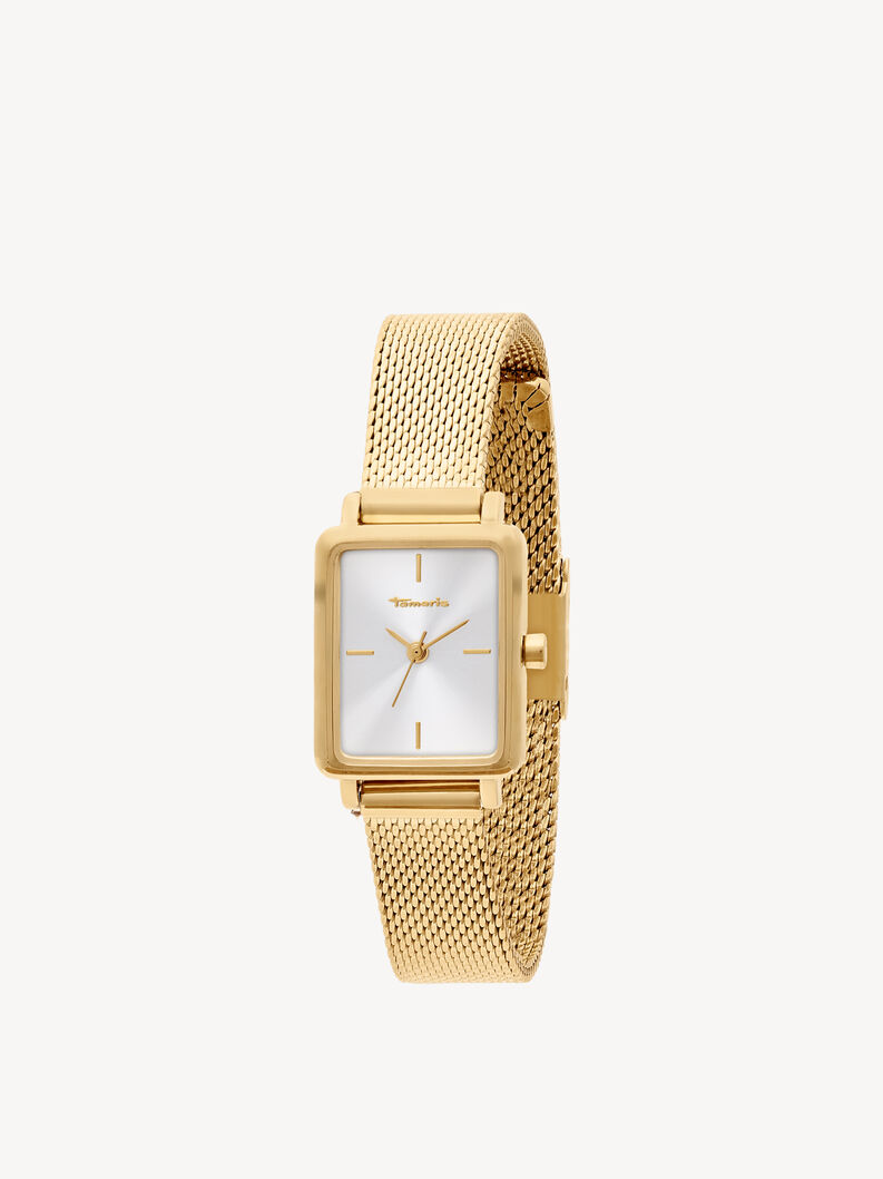 Orologio, gold-glossy wei&szlig;, hi-res