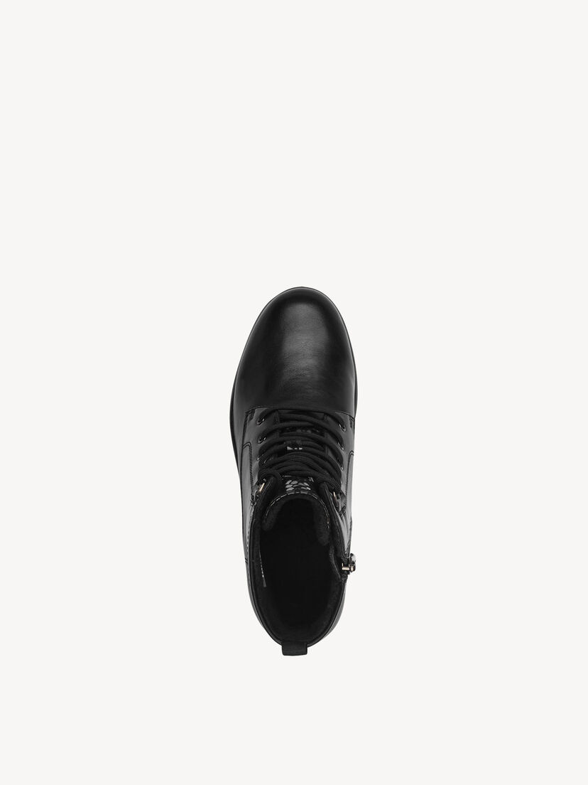 Enkellaarsje, BLACK MATT struc., hi-res
