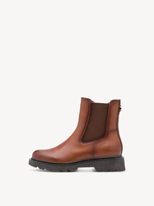 Chelseaboot, cognac, hi-res