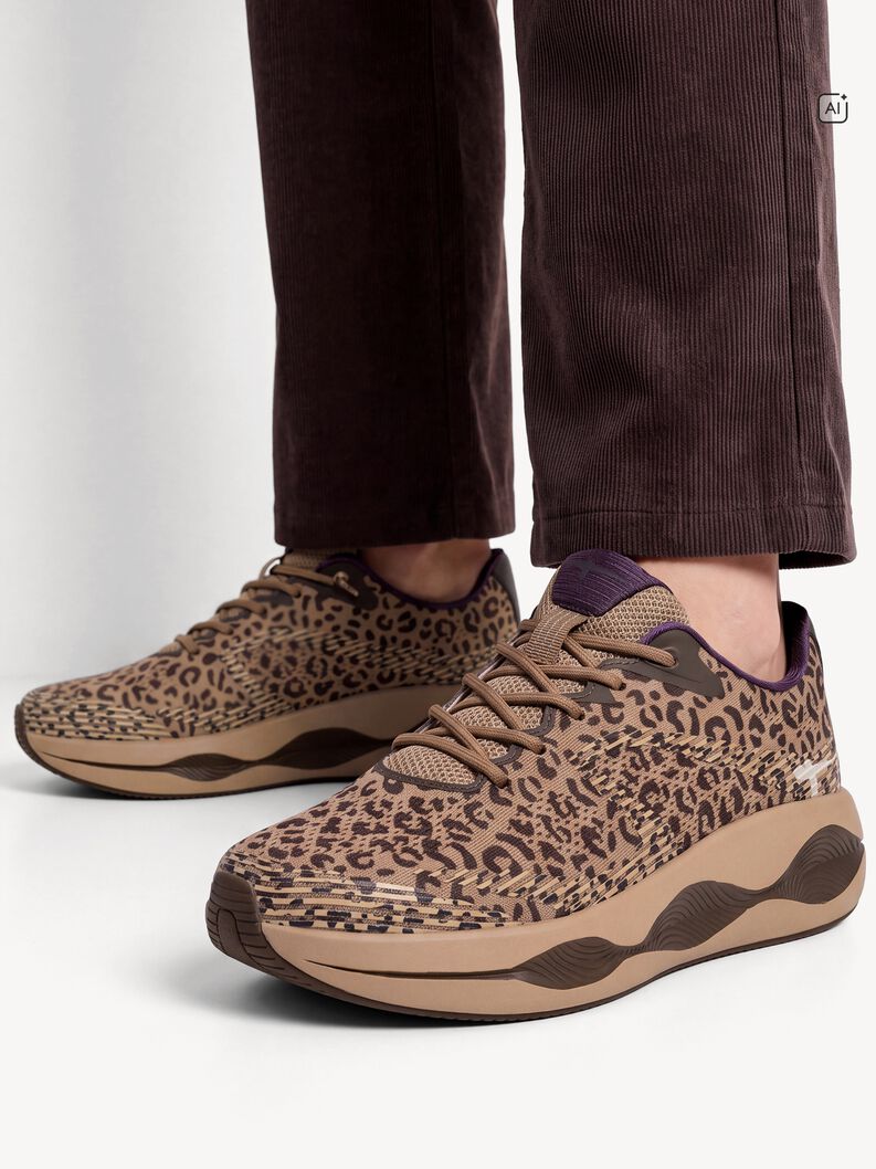 Basket - marron, LEOPARD, hi-res