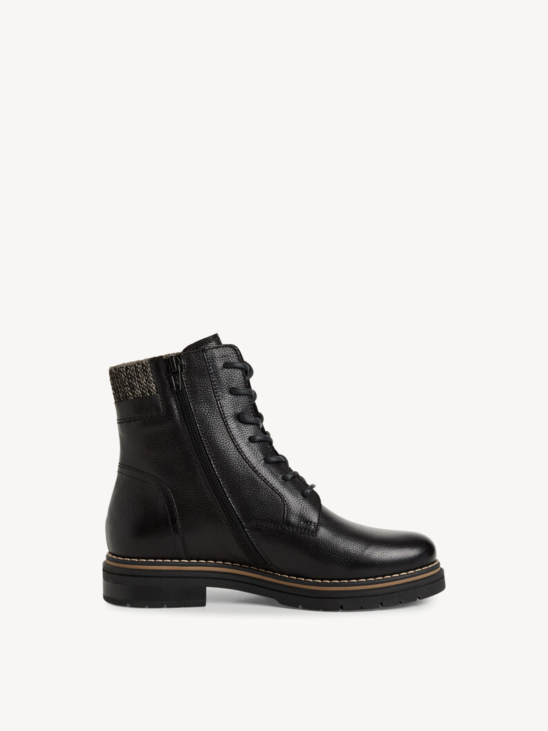 Bottine - noir, BLACK LEATHER, hi-res