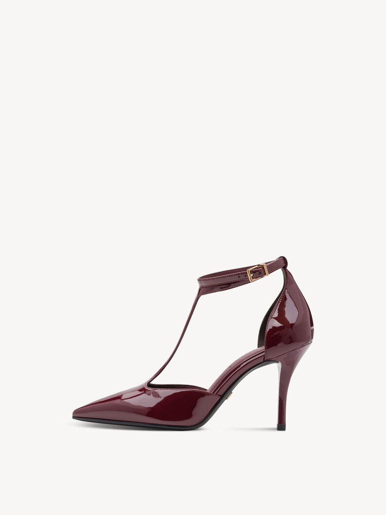 Pumps - rot, MERLOT PATENT, hi-res