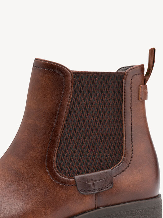 Chelseaboot, cognac, hi-res