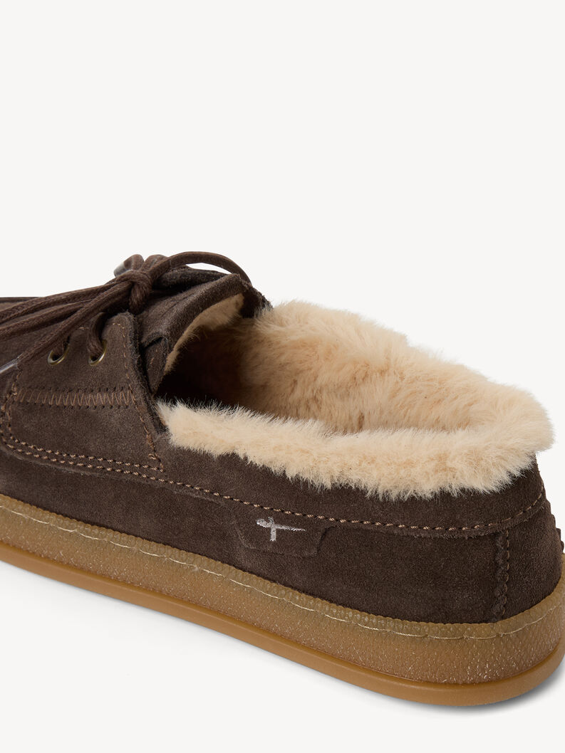 Ledermoccassin - braun, MOCCA, hi-res