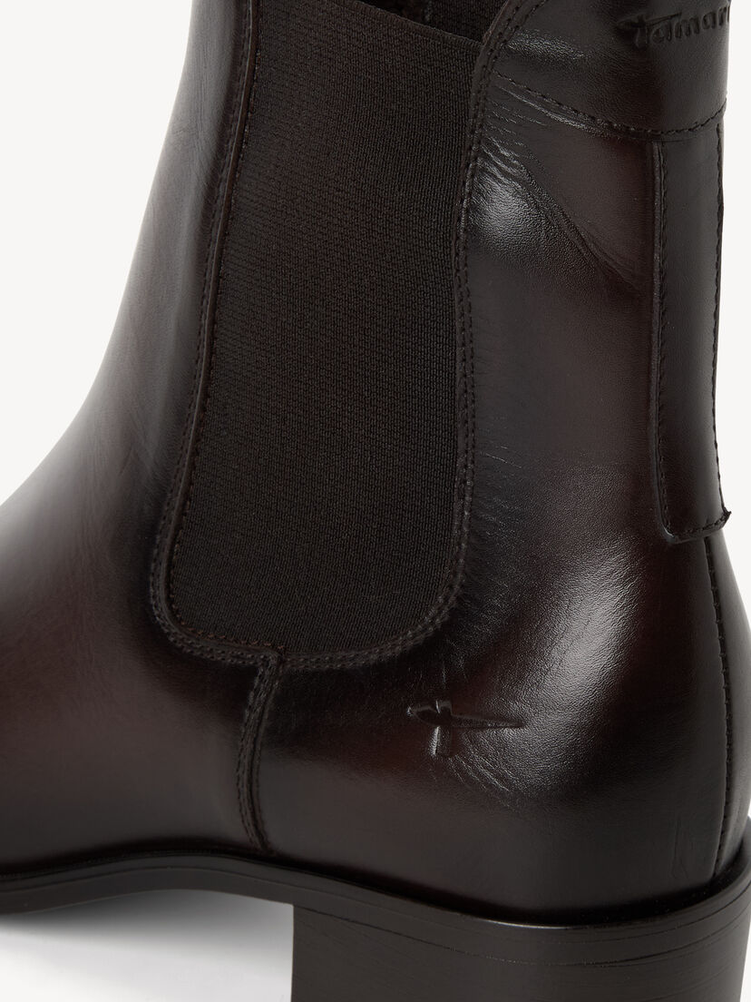 Leren Chelseaboot - bruin, MOCCA, hi-res