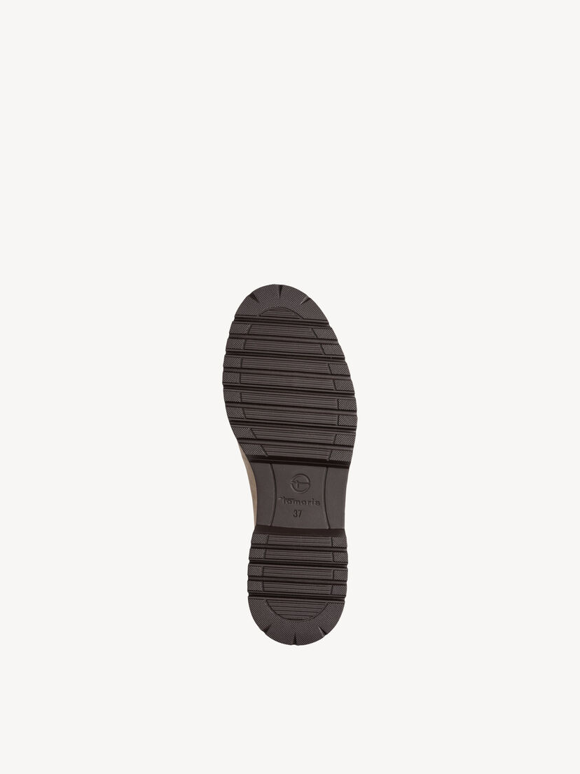 Leren Instappers - beige, TAUPE, hi-res