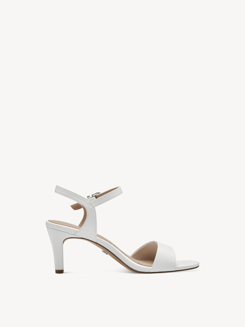 Sandaaltje - wit, WHITE MATT, hi-res
