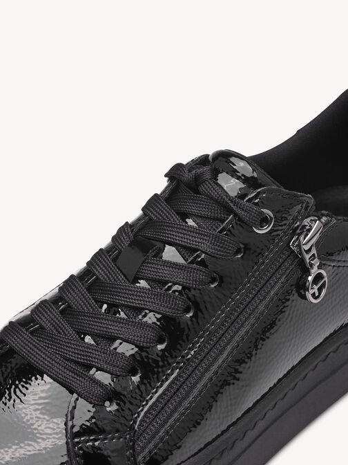 Sneaker, BLACK PATENT, hi-res