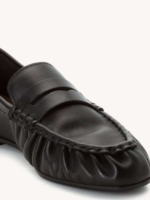 Moccassin, BLACK LEATHER, hi-res