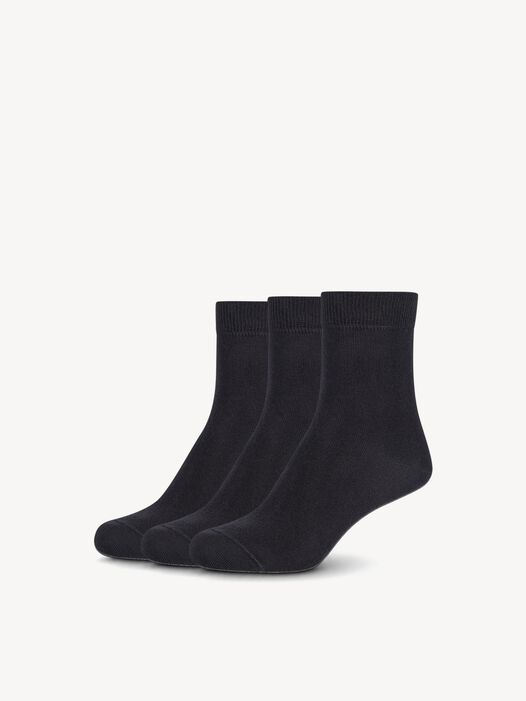 Sokken 3-pack, black, hi-res