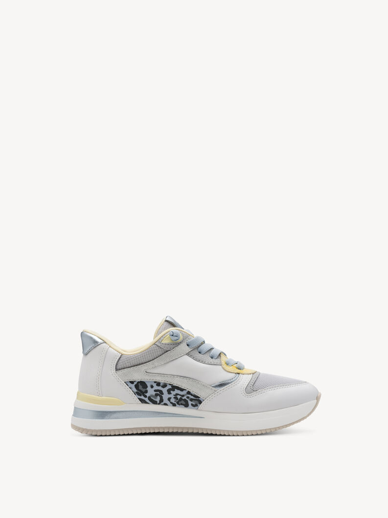 Sportowe - biały, WHITE/BLUE, hi-res