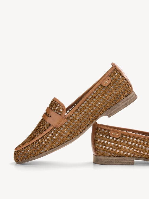 Slipper, cognac, hi-res