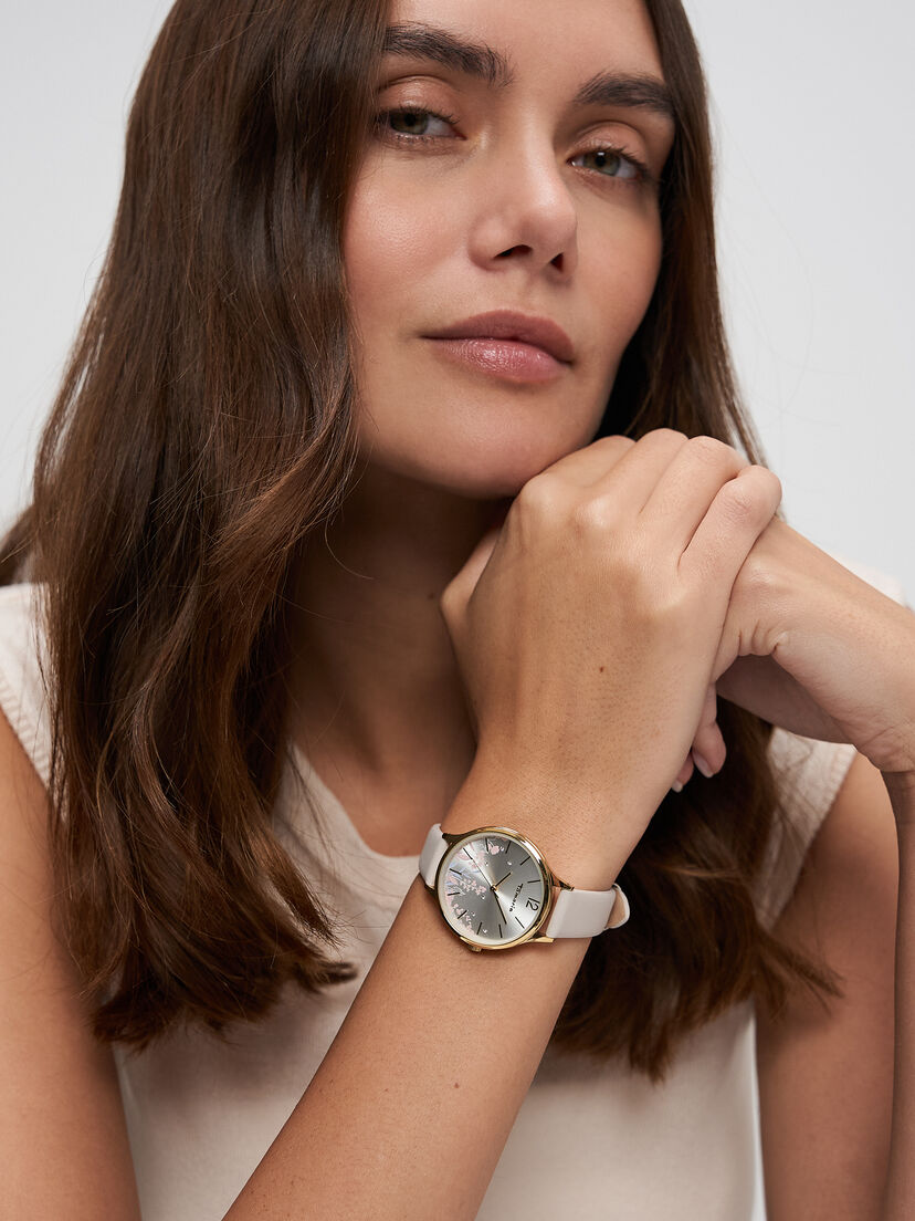 Horloge - goud, gold-beige, hi-res