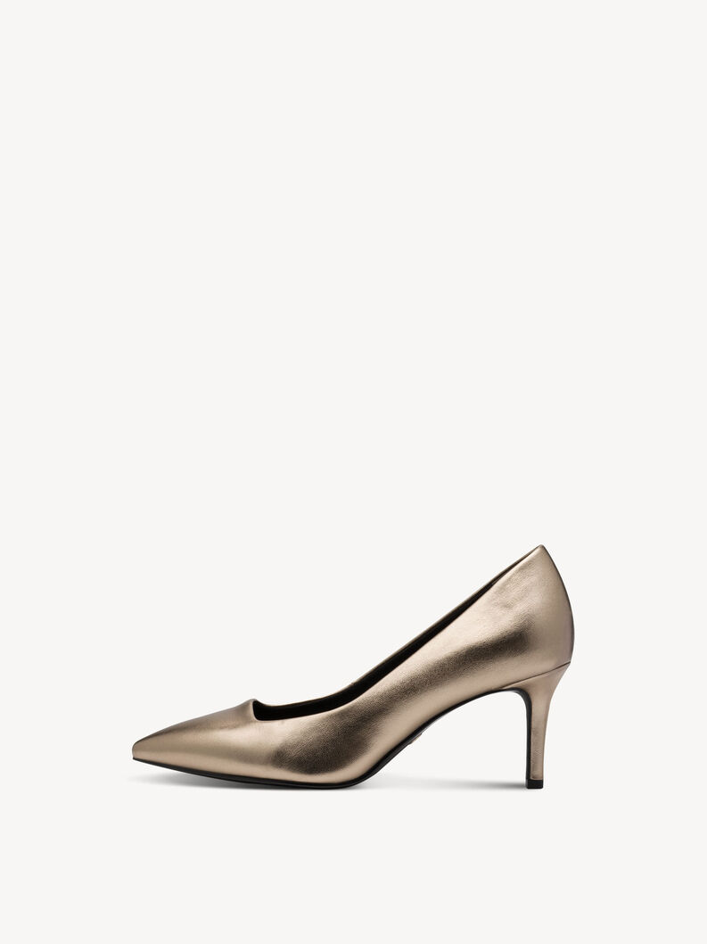 Pumps - metallic, BRONCE, hi-res